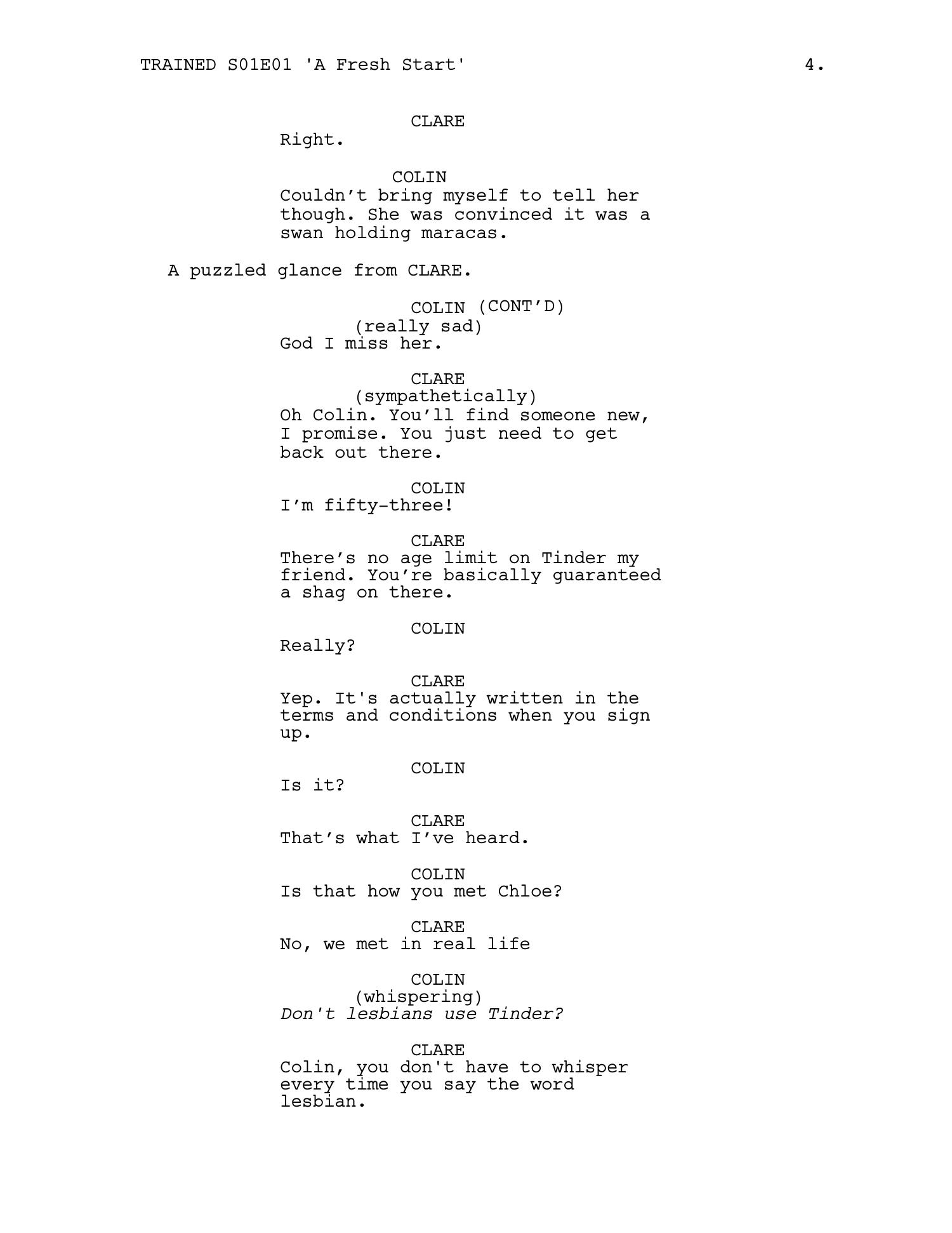 Trained — Episode 1 · 'A Fresh Start' — page 5