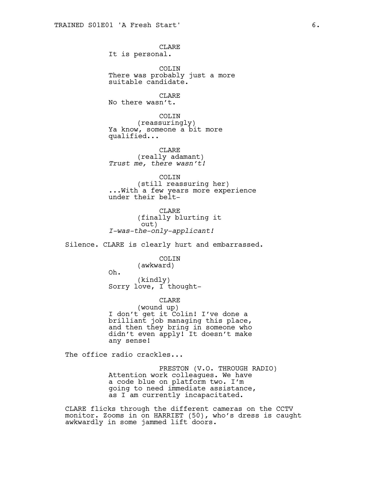 Trained — Episode 1 · 'A Fresh Start' — page 7