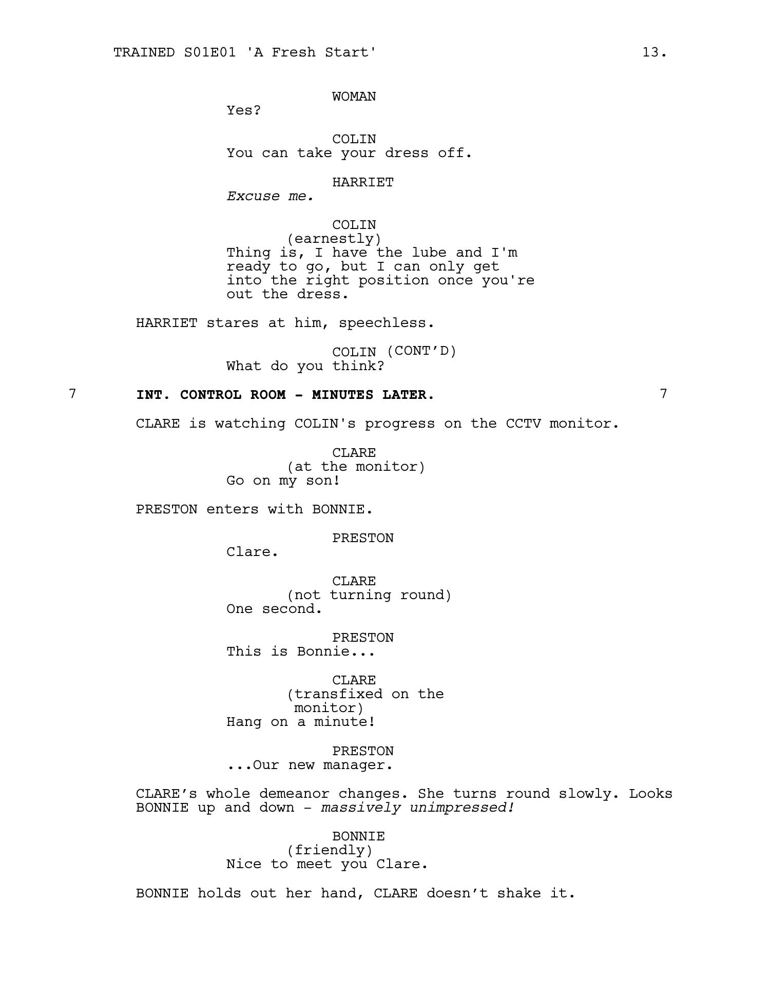 Trained — Episode 1 · 'A Fresh Start' — page 14