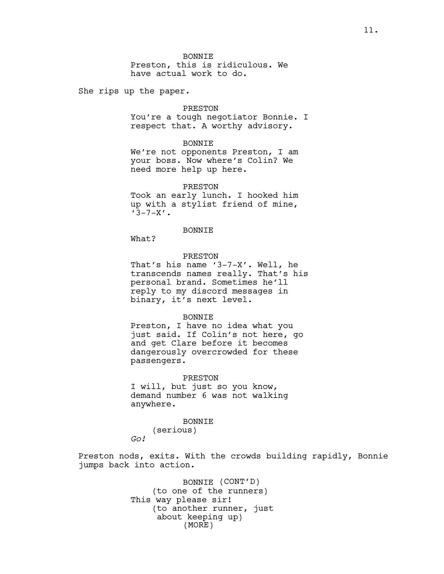 Trained — Episode 2 · 'Marathon Day' — page 12