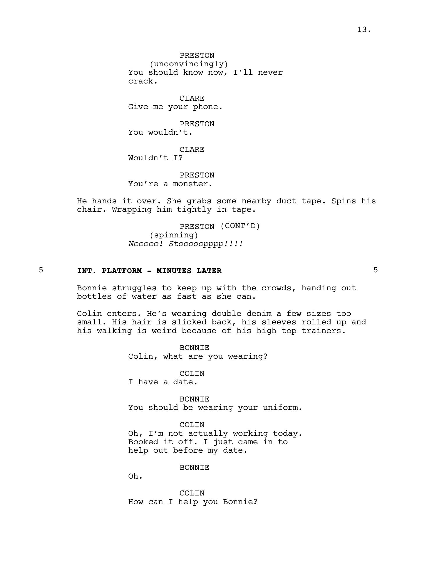 Trained — Episode 2 · 'Marathon Day' — page 14