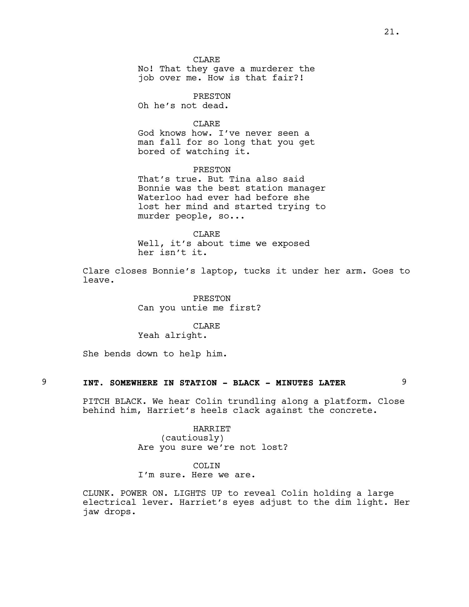 Trained — Episode 2 · 'Marathon Day' — page 22