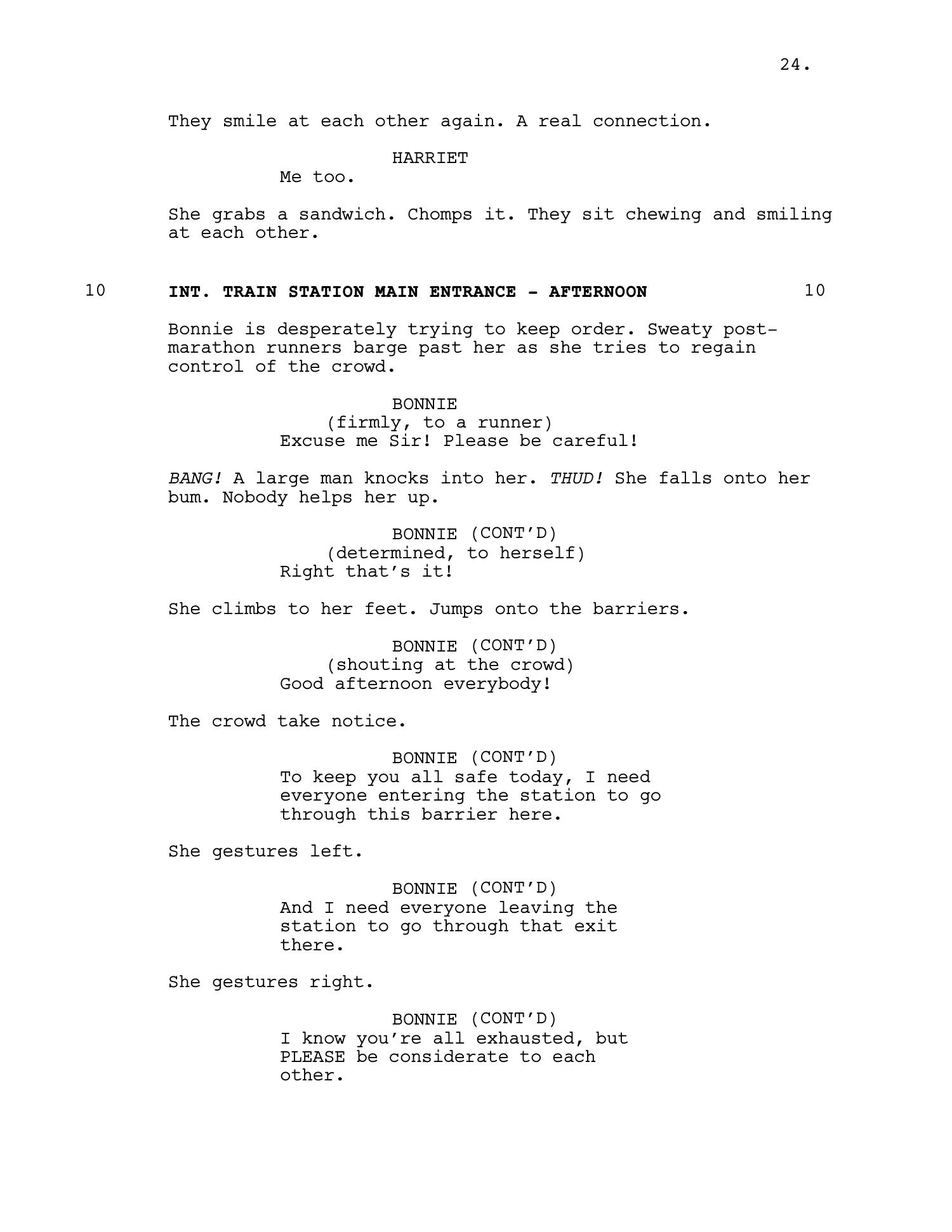 Trained — Episode 2 · 'Marathon Day' — page 25